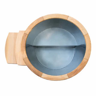 Wood Barrel Ice Bath